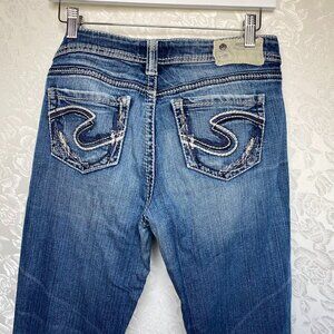 Silver Co. Jeans Aiko Bootcut Low Rise Size 26 Medium Wash Denim Women's Jeans